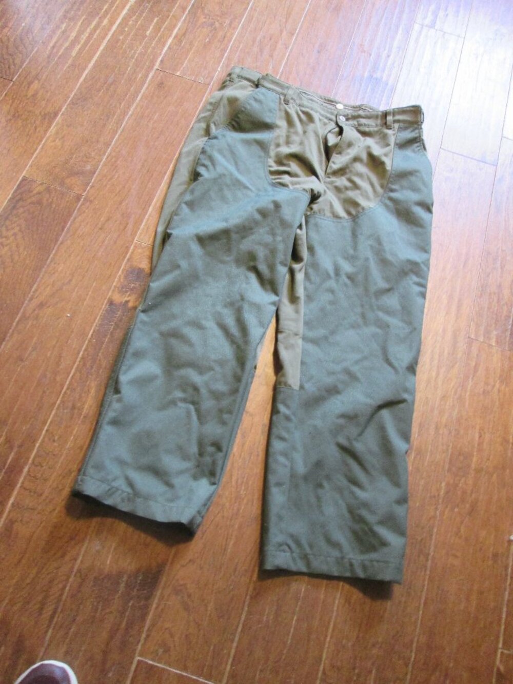 LL bean outdoor nylon brush guard hunting hiking pants 36x29